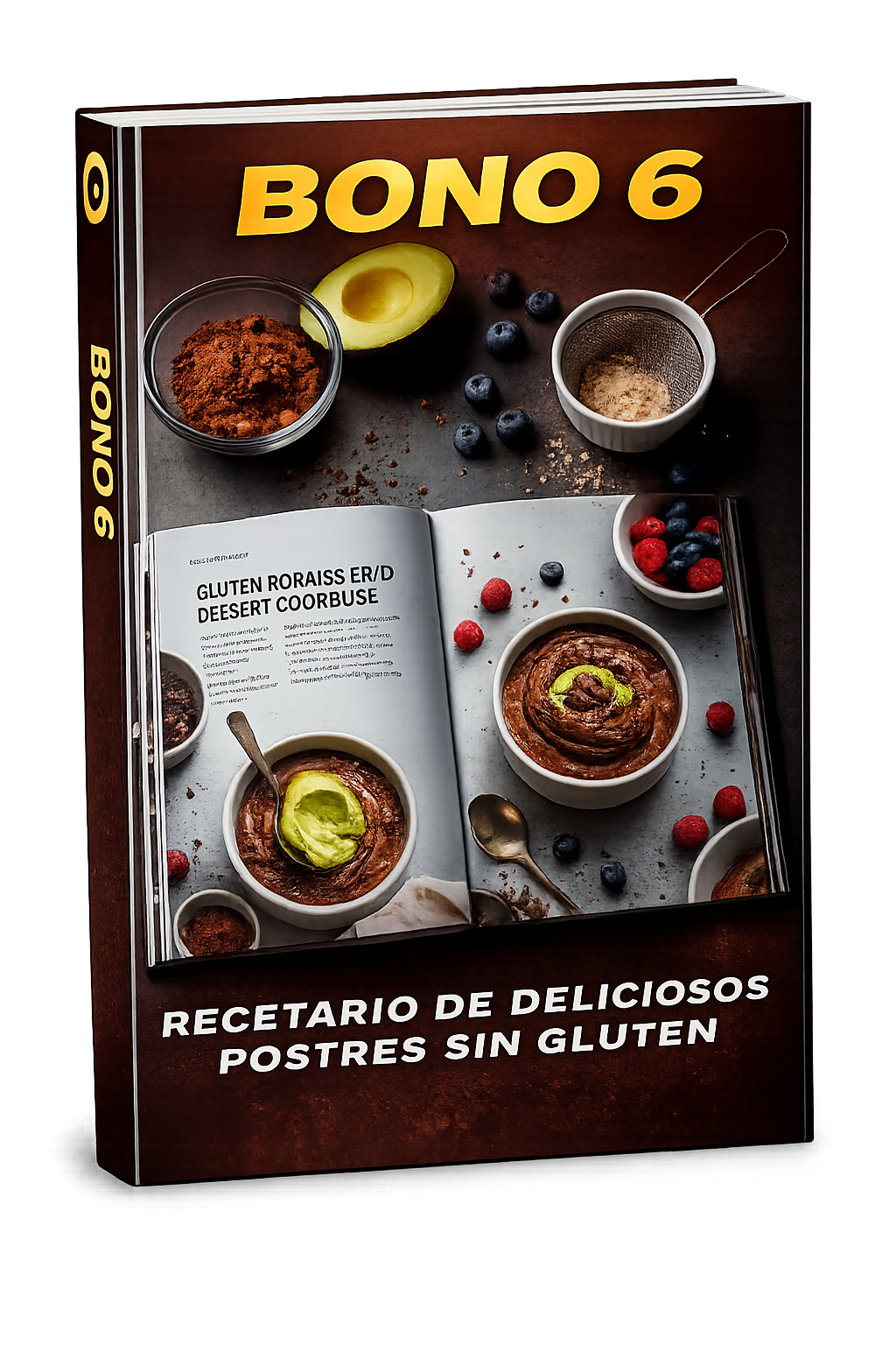 Recetario de Deliciosos Postres Sin Gluten
