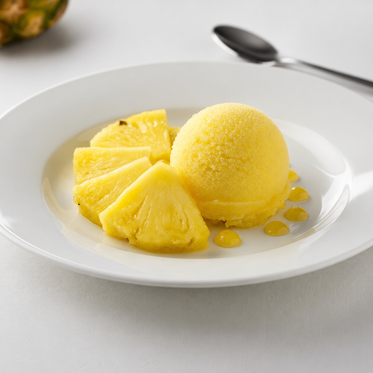 HELADO DE PIÑA SIN AZUCAR